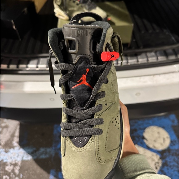 Jordan 6 Travis Scott olive - Picture 3 of 6
